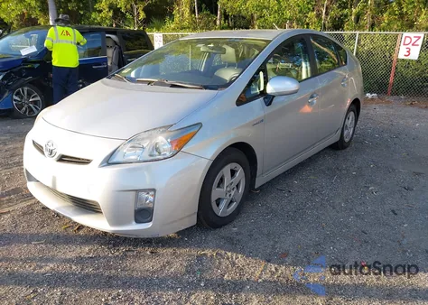 2010 Toyota Prius Iii из США, поврежденный, VIN JTDKN3DU7A0181754
